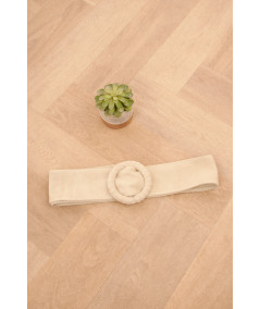 ceinture beige