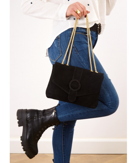 sac cuir noir