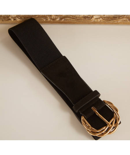 ceinture boucle dorée