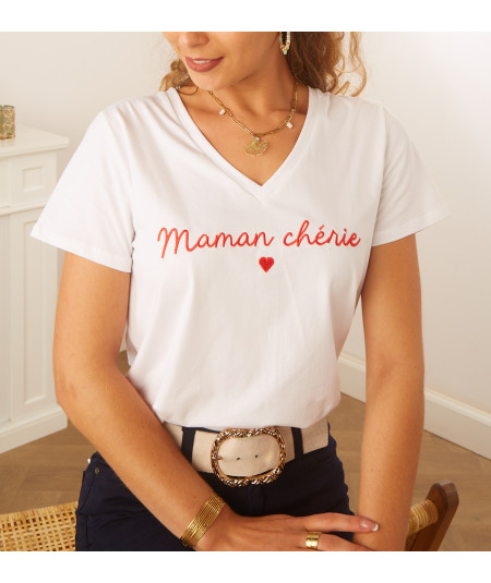 tee shirt maman cherie