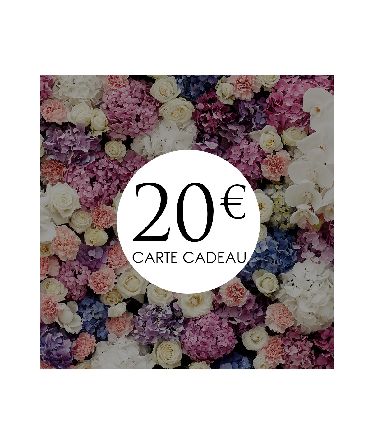 tarjeta regalo 20€ la boutique de lilie ideas regalo