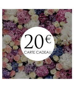 gift card 20€ la boutique de lilie gift ideas