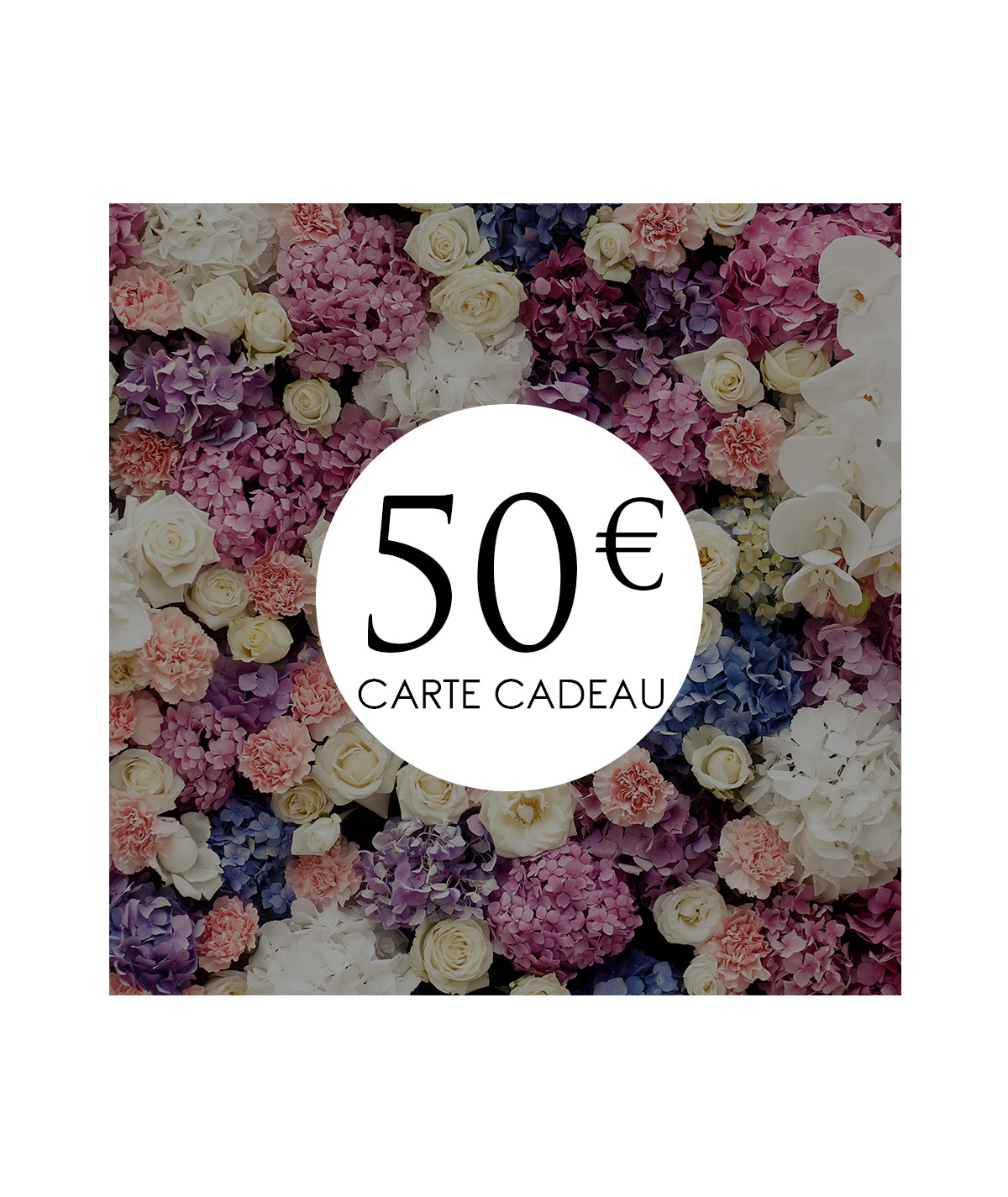 tarjeta regalo 50€ la boutique de lilie ideas regalo