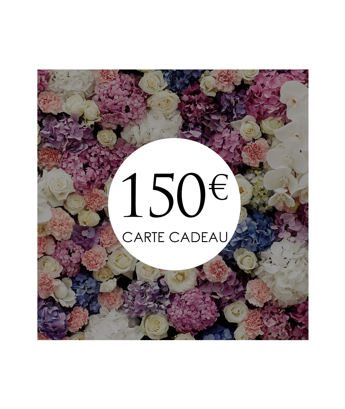 carte cadeau 150€ la boutique de lilie idées cadeaux