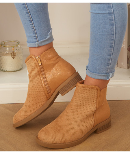 bottines camels