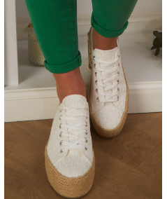 espadrilles blanches