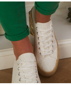 espadrilles blanches