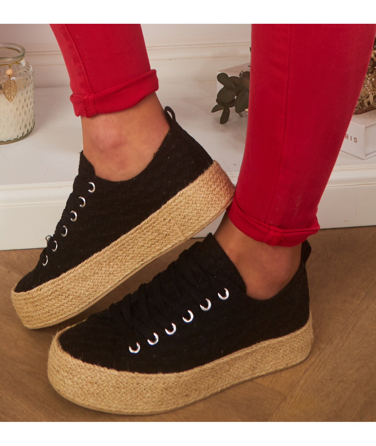 espadrilles noires