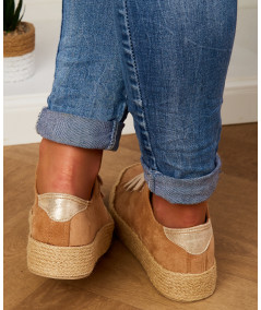 basket beige scratch