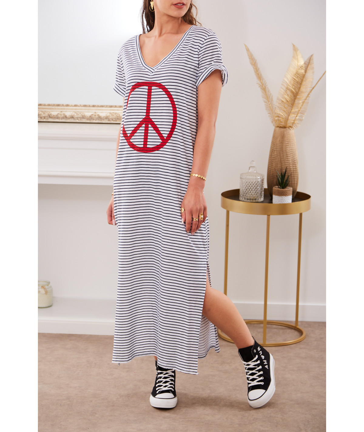 Robe sales longue leclerc