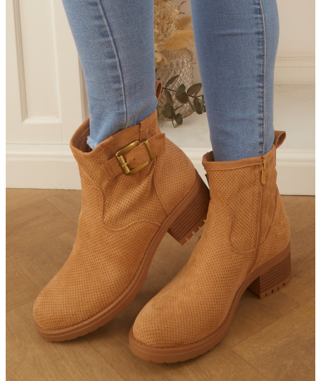 bottines camels