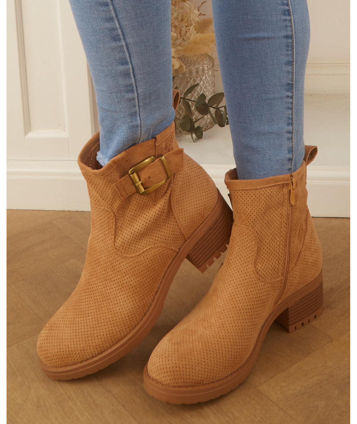 bottines camels