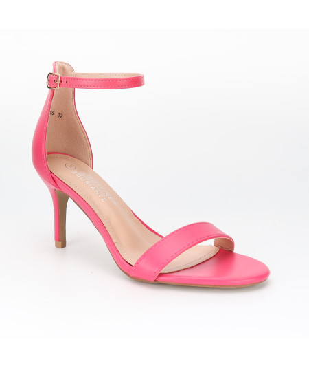 pink sandals with heels