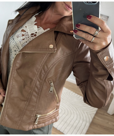 copy of VESTE SIMILI CUIR LAETICIA