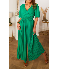 combinaison souple verte
