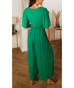 combinaison souple verte