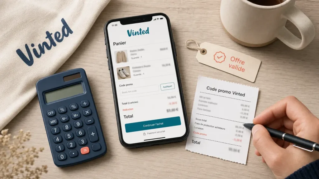 Code promo vinted : 20% et 7€ dès 49€