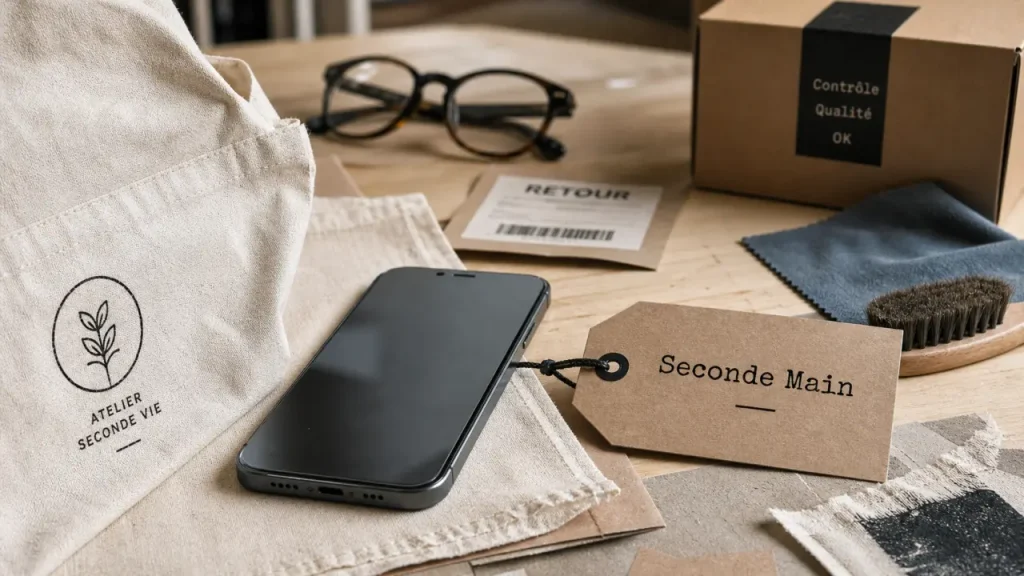 Marché de la seconde main en France : téléphone reconditionné et retour