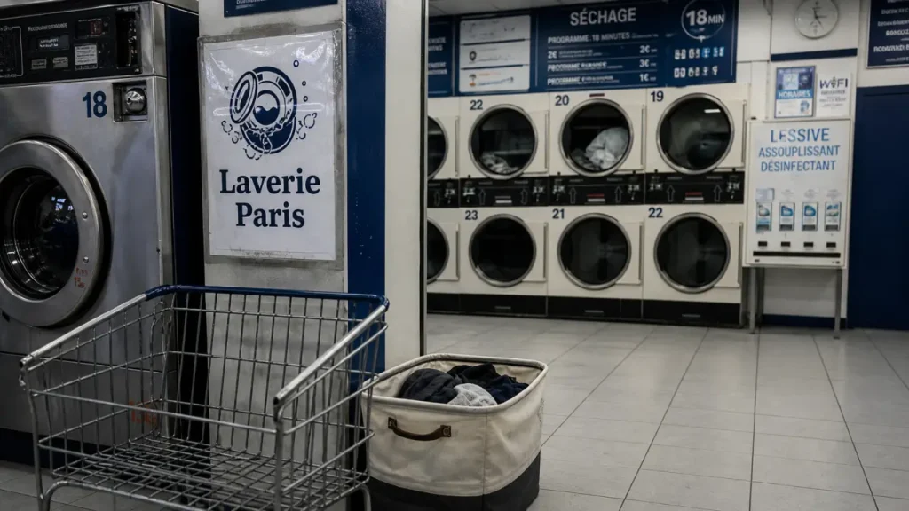 Laverie Paris : nettoyage à sec libre service paris en intérieur