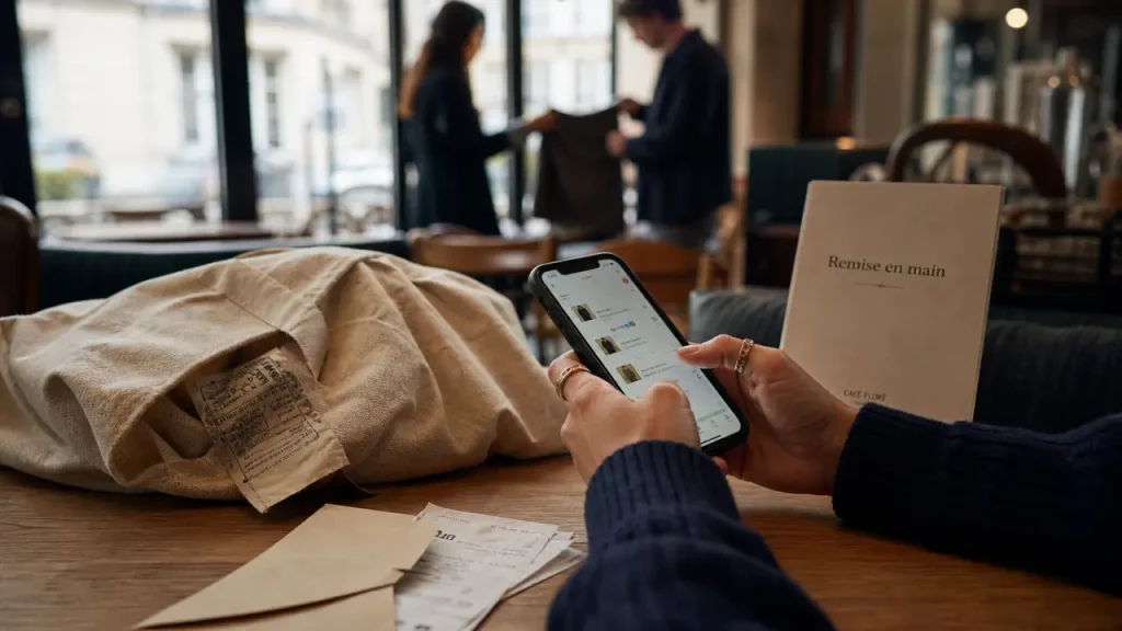 Remise main propre vinted : paiement sécurisé en rendez-vous