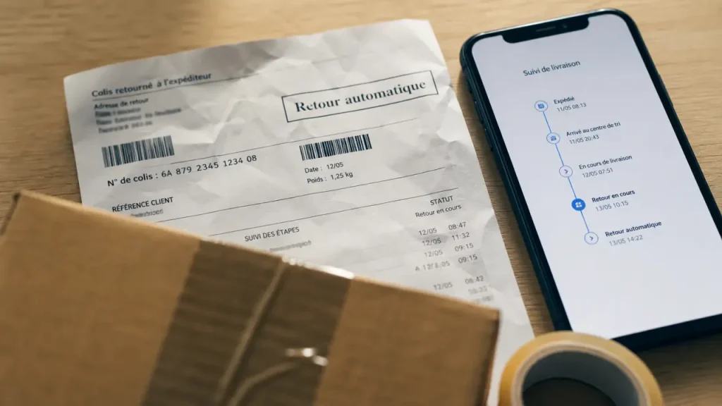 Vinted colis non récupéré : remboursement vendeur, retour automatique