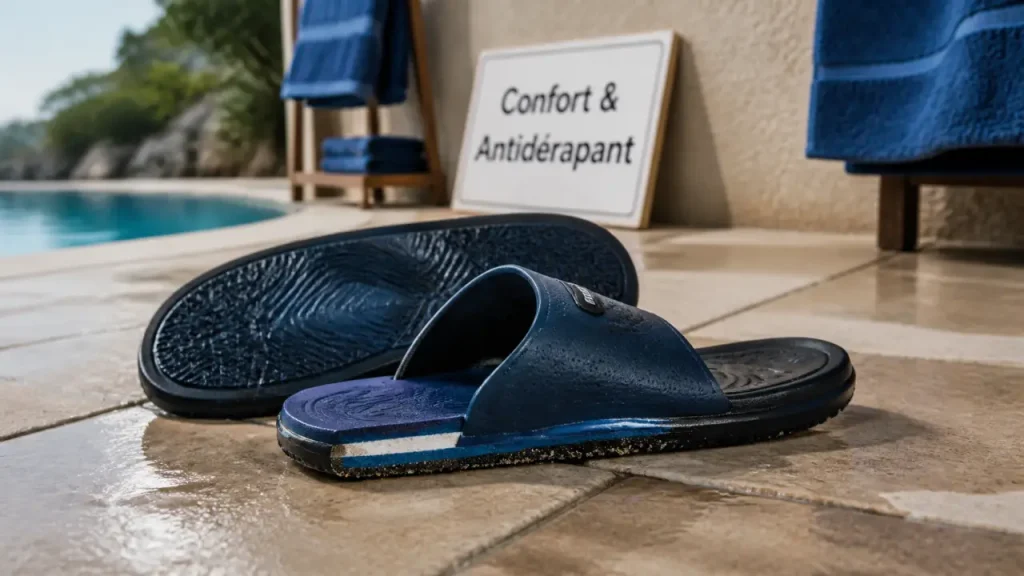 Quelles claquettes confortables choisir selon la semelle, la bride et l’usage ?