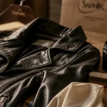 cuir entretien blouson : soins annuels anti craquelures
