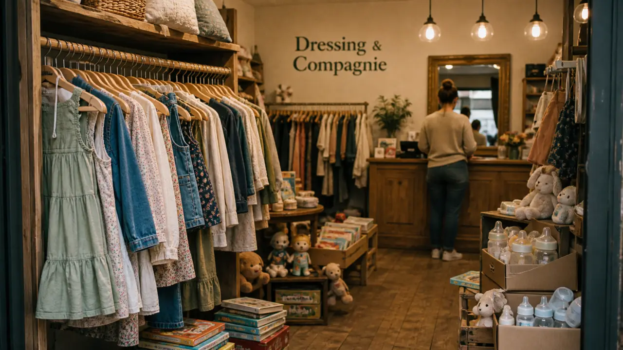 Dressing & Compagnie vêtements de seconde main : femmes, enfants et puériculture