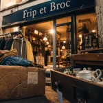 Vitrine frip et broc, vêtements vintage et seconde main