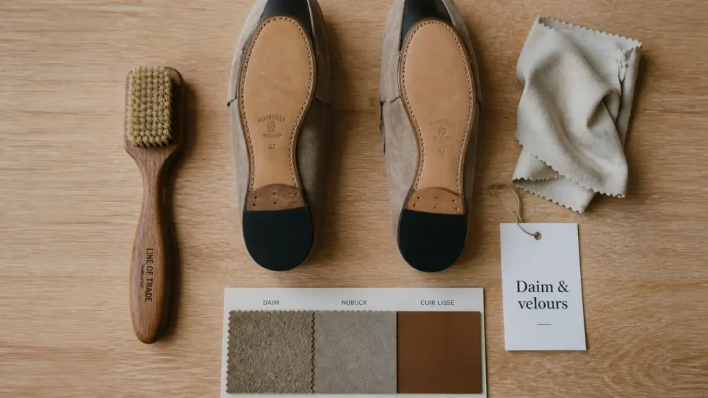 Daim, nubuck ou cuir velours : comment les distinguer et les entretenir ?