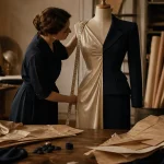 Mode femme année 30 40 : coupe en biais et tailleurs pratiques, atelier couture