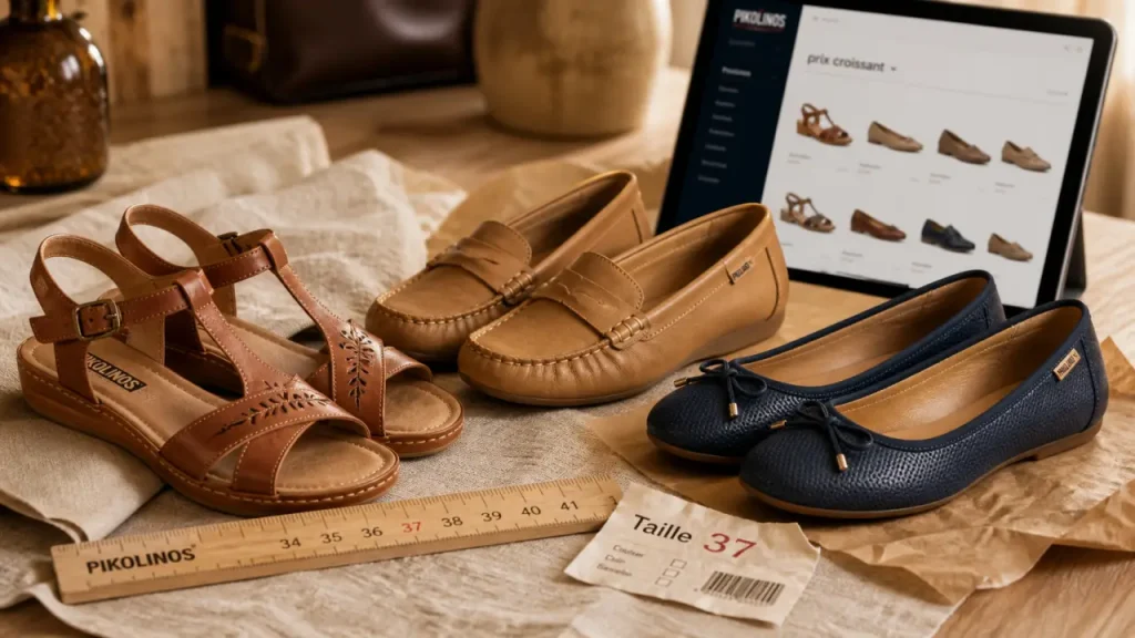Pikolinos chaussures femme : choisir la bonne paire entre sandales, bottines et mocassins