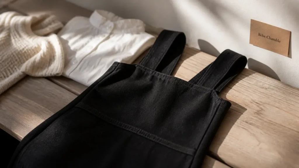 Robe chasuble femme : la coupe rétro chic à choisir selon sa morphologie