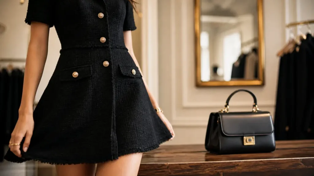 Robe Maje femme : tweed, guipure ou crêpe, quelle matière choisir ?