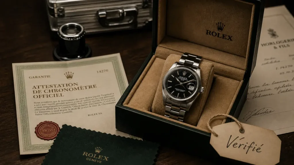 Rolex seconde main : ce qu’il faut vérifier avant d’acheter, de la certification au prix