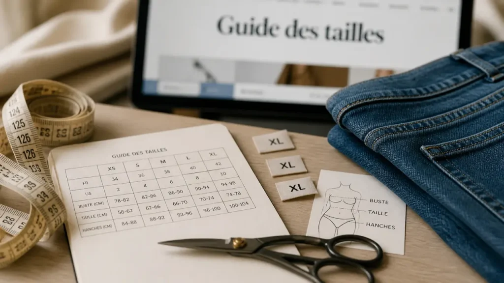 À quelle taille correspond XL ? 46-48 femme, 52-54 homme selon le vêtement