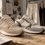 Baskets HOFF femme City Bridge Park : cuir et texture
