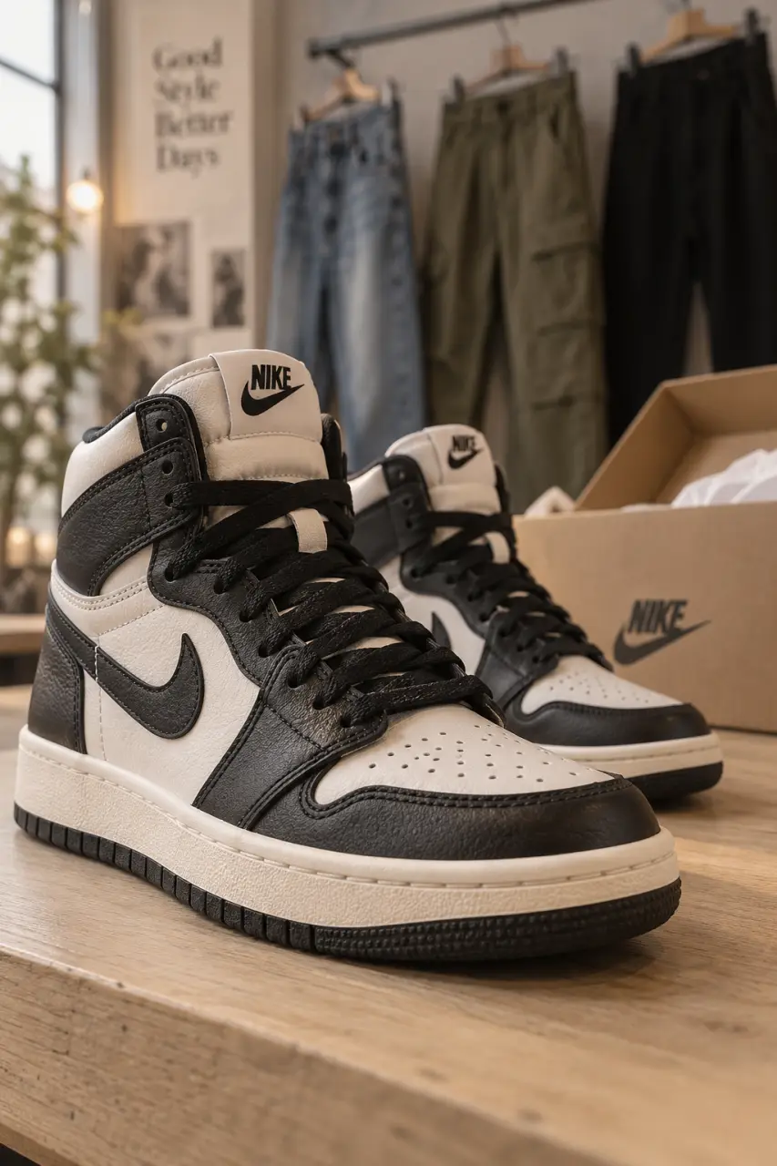 Baskets femme Nike montante : maintien et style