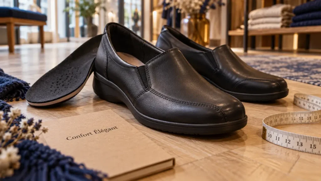 Les chaussures femme confortables et élégantes rendent les longues journées plus faciles