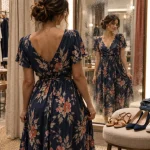 Robe Kiabi femme fluide pour dîner, coupe confortable